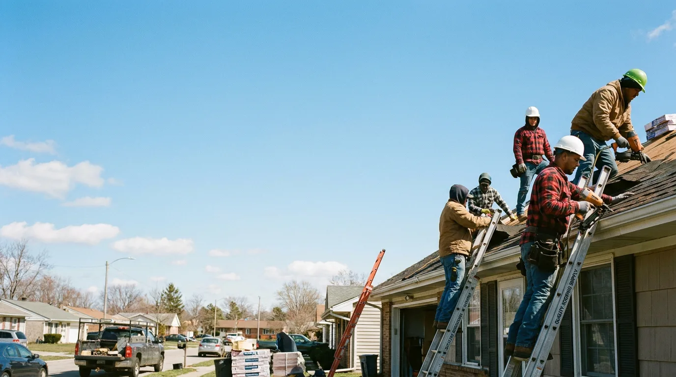 Roofing in Thornburg, IA near me